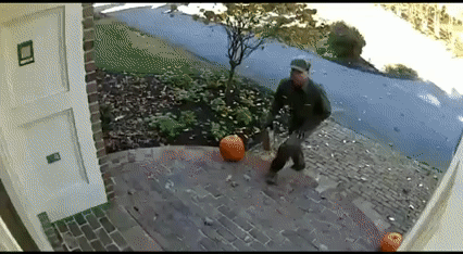 유쾌한 택배기사.gif