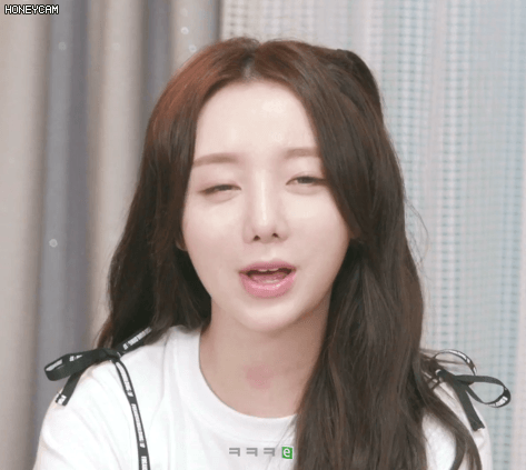 러블리즈 케이 민낯2.gif