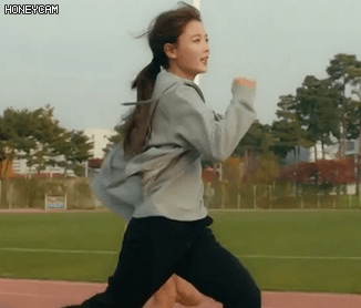    달리기 하는 김유정의 무브먼트 !