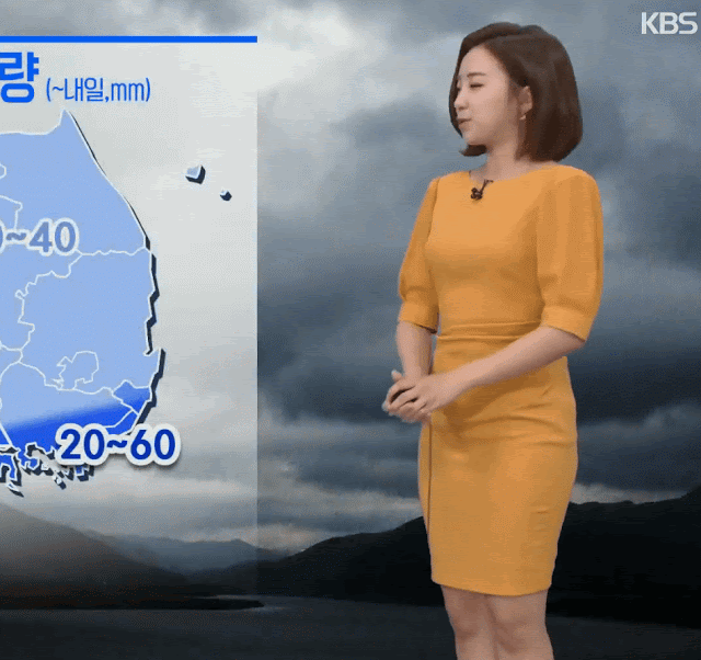 아침뉴스 KBS 배혜지 기상캐스터 몸매