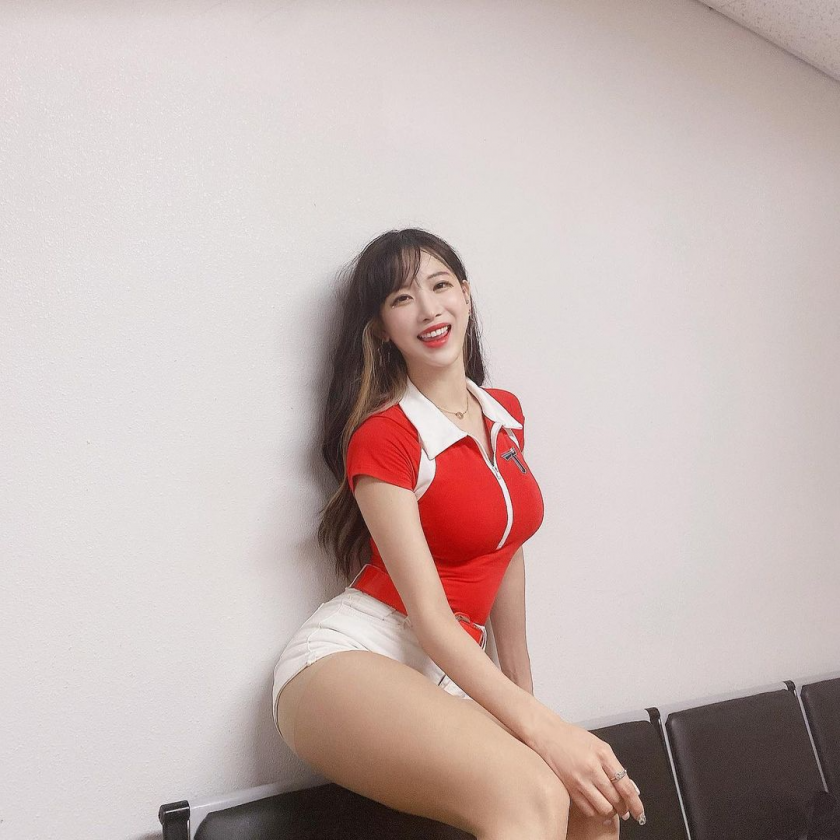 치어리더 김한나