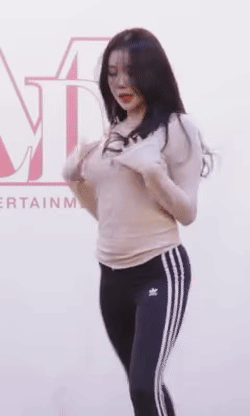    삼선 레깅스 주이의 아찔한 춤선 ㄷㄷ