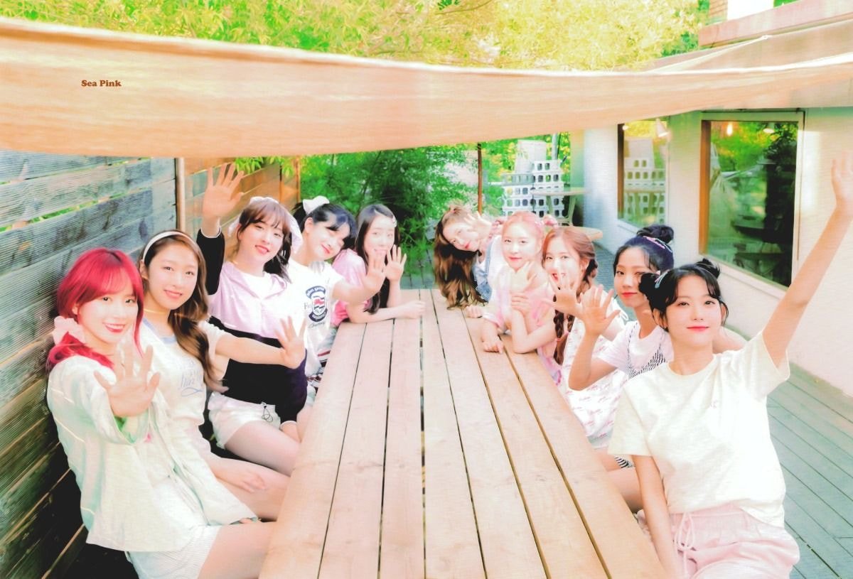 우주소녀의 팀분위기.jpgif