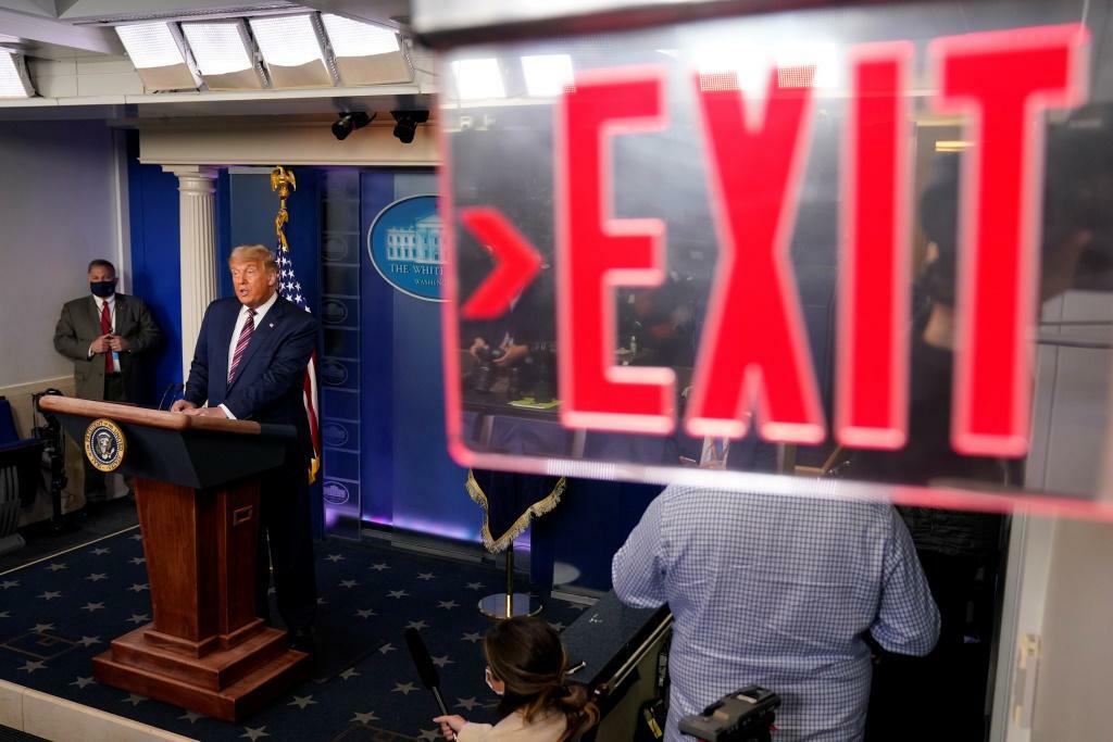 미국 사진기자 트럼프 사진