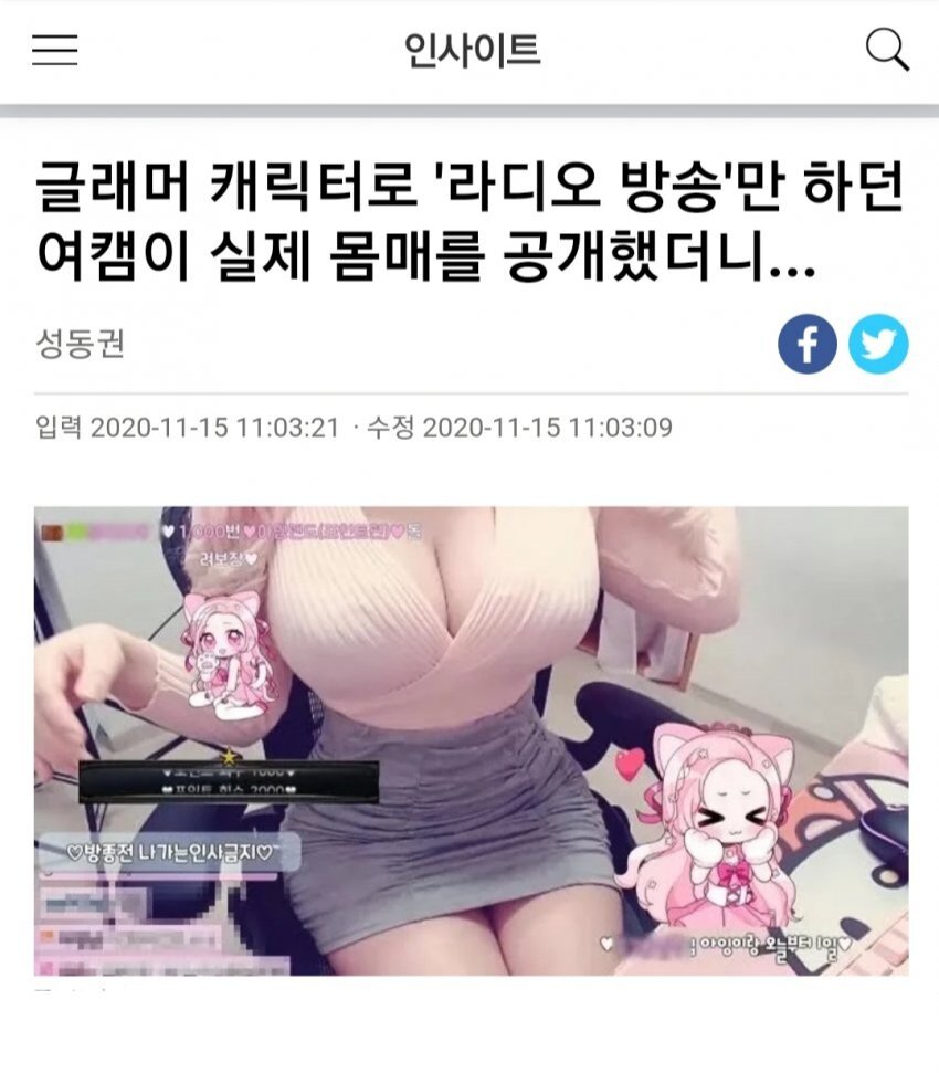 후방) 유사언론의 기사