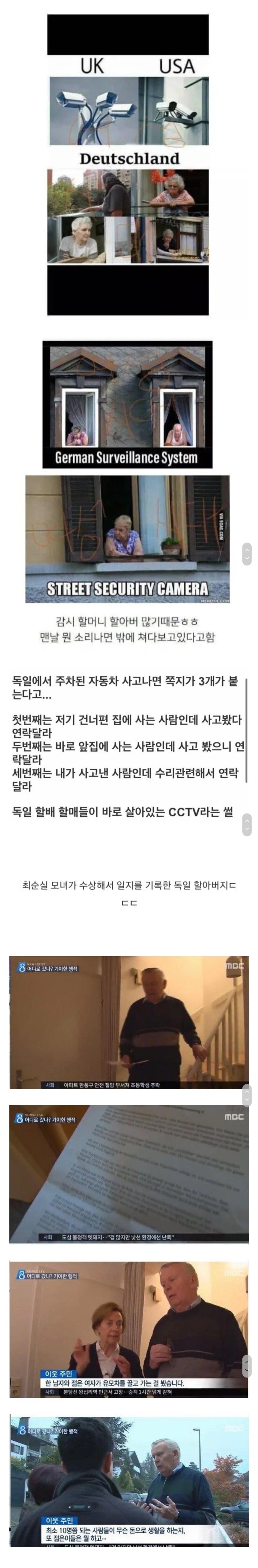 독일에 cctv가 별로 없는 이유