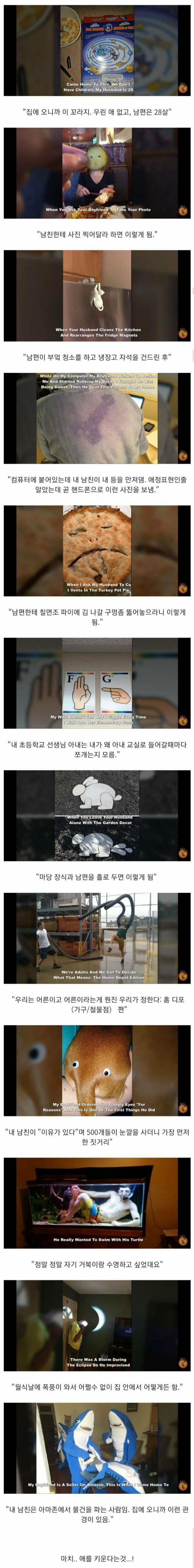 남자와 함께 산다는 것