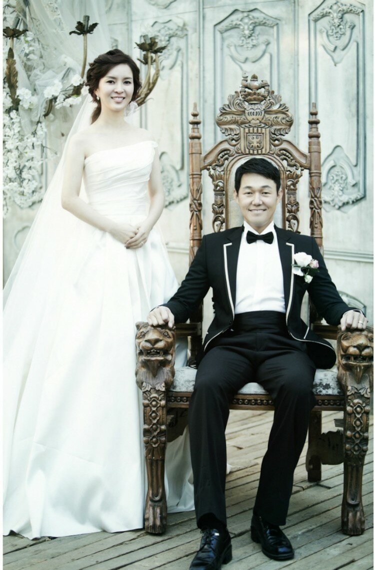 배우 박성웅씨의 결혼 사진