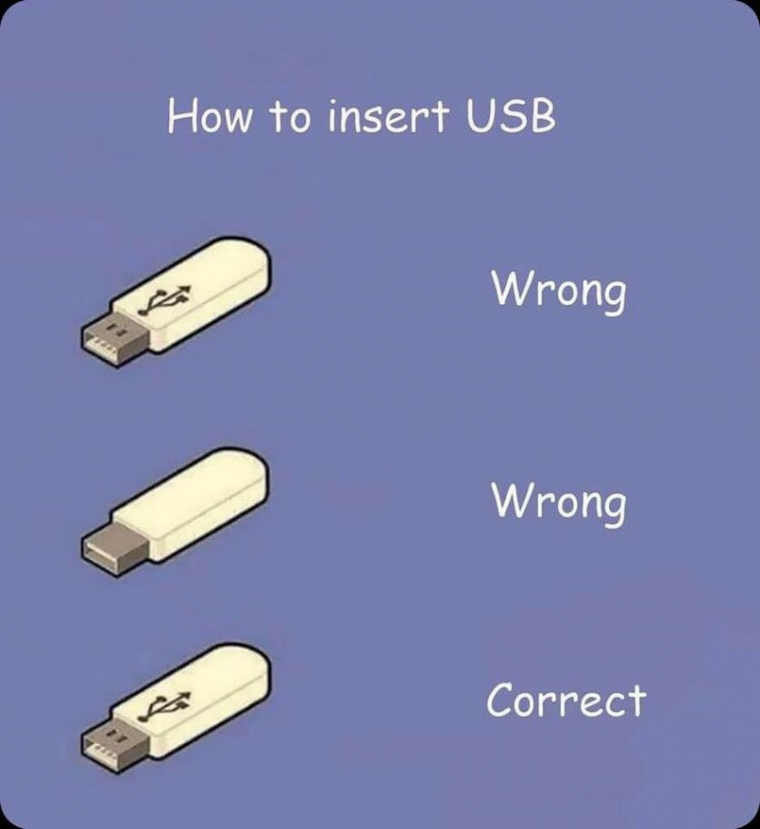 USB 꽂을때 일어나는 일