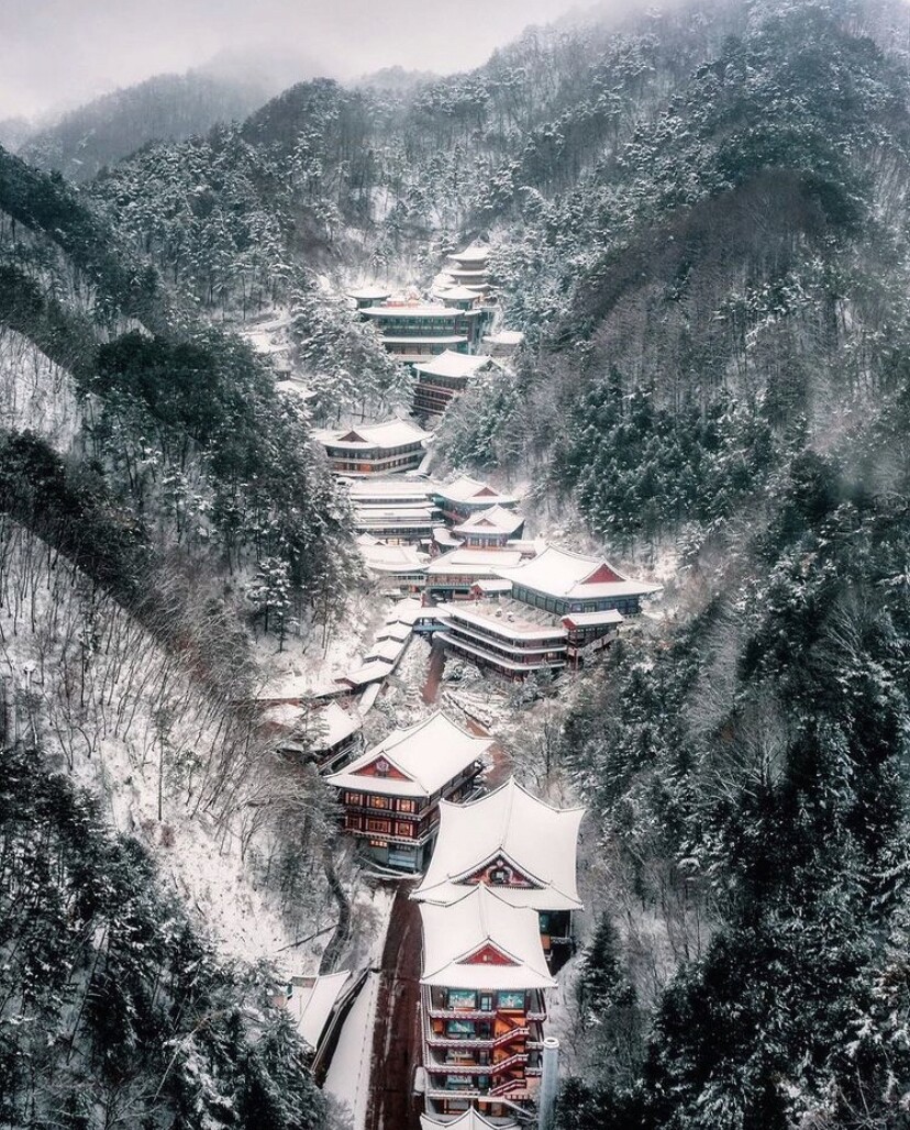한국의 겨울 사진