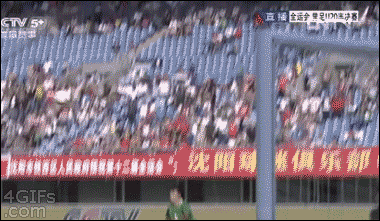 중국 축구 역사상 최고의 골.......