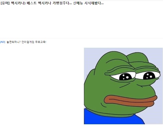 멕시카나 신메뉴 먹어본 가맹점주