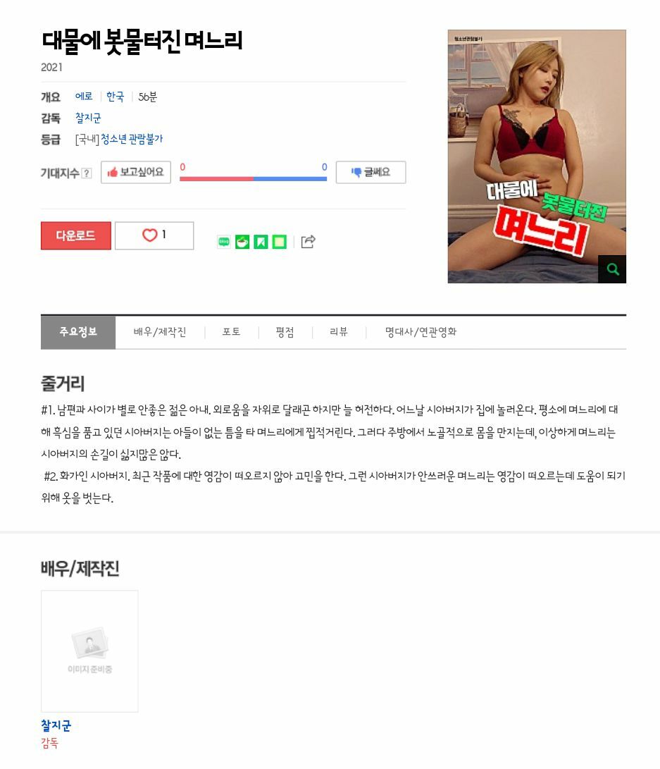 ㅇㅎㅂ) 요즘 국산 성인물 제목 클라스..