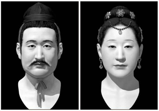 1500년전 백제인 얼굴 복원