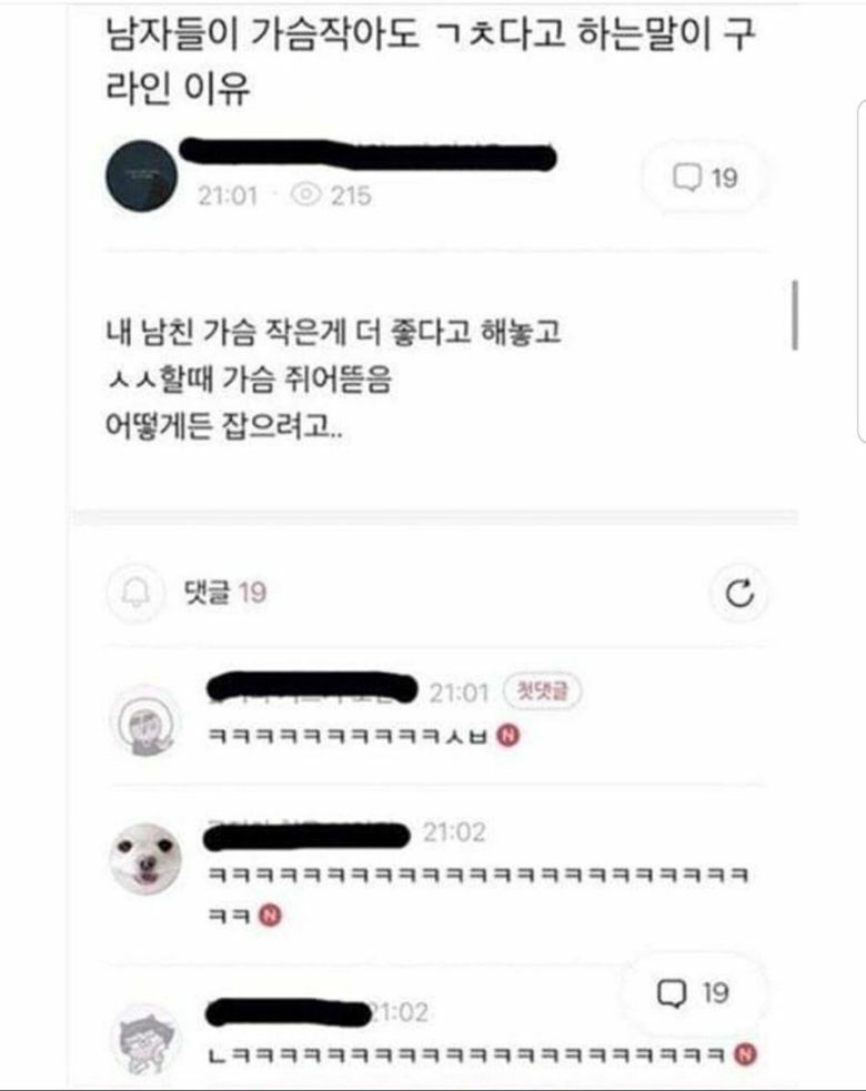 여자 가슴 작아도 괜찮다는 말이 거짓인 이유