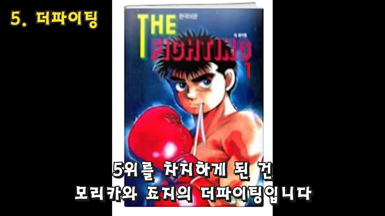 역대 일본 스포츠 만화 순위 Top10