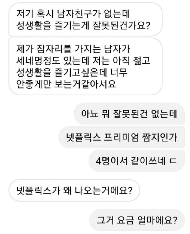 넷플릭스 프리미엄 뷰지.