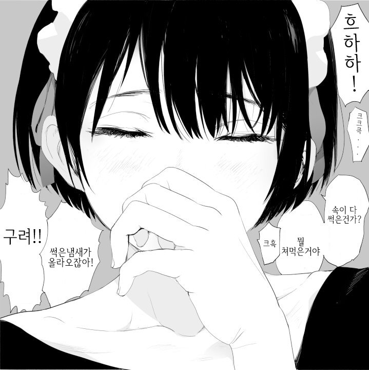 입이 거친 메이드 manhwa