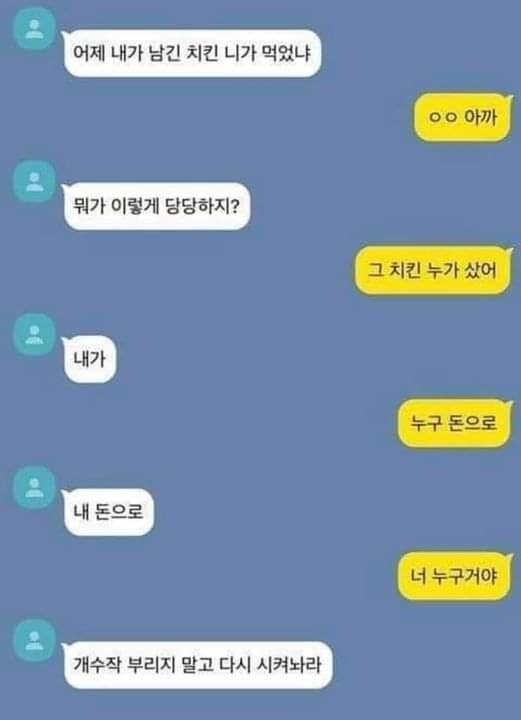 동거커플의 중요한 회의내용