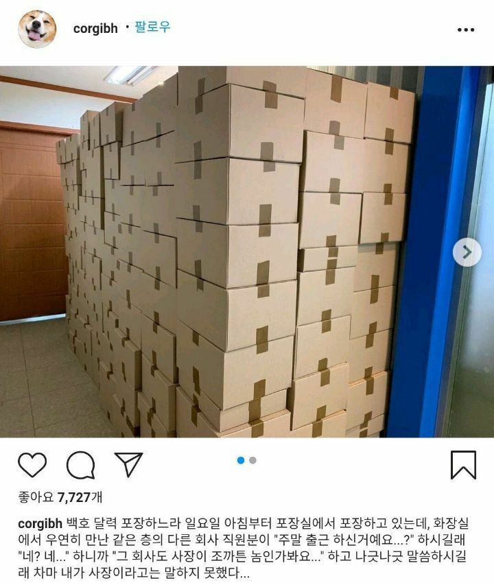 일요일에도 출근시키는 조까튼 사장님