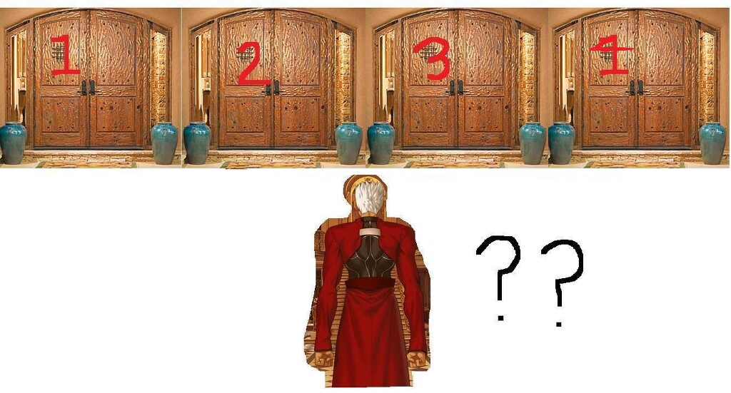 ㅇㅎ) 당신이라면 이 4개의 문 중 어디로 들어가시겠습니까?