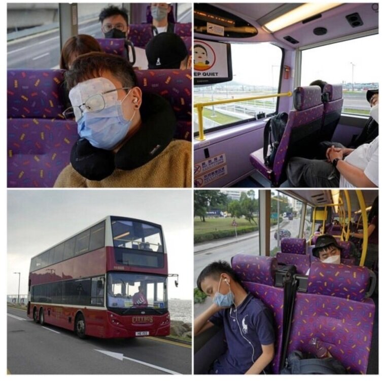 홍콩의 이색 버스 관광 패키지