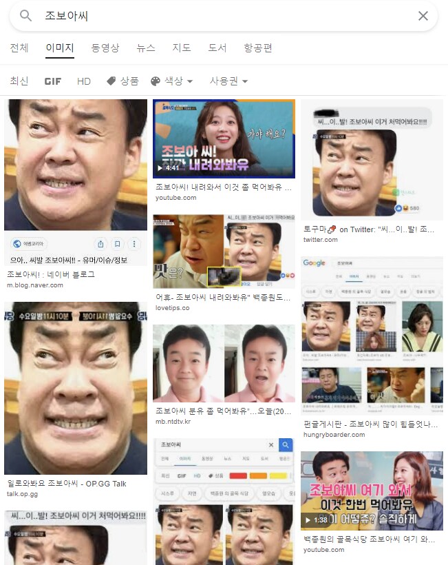 정인선씨와 조보아씨의 차이