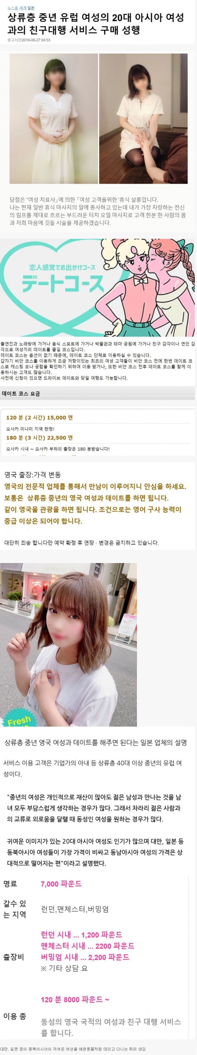 어느 유럽 귀부인들의 색다른 취미.