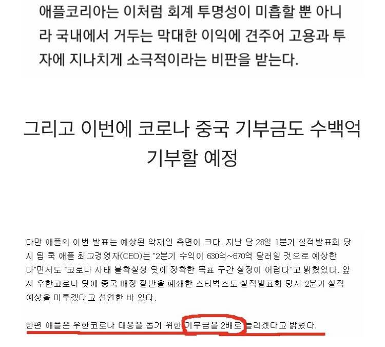 대기업 기부순위