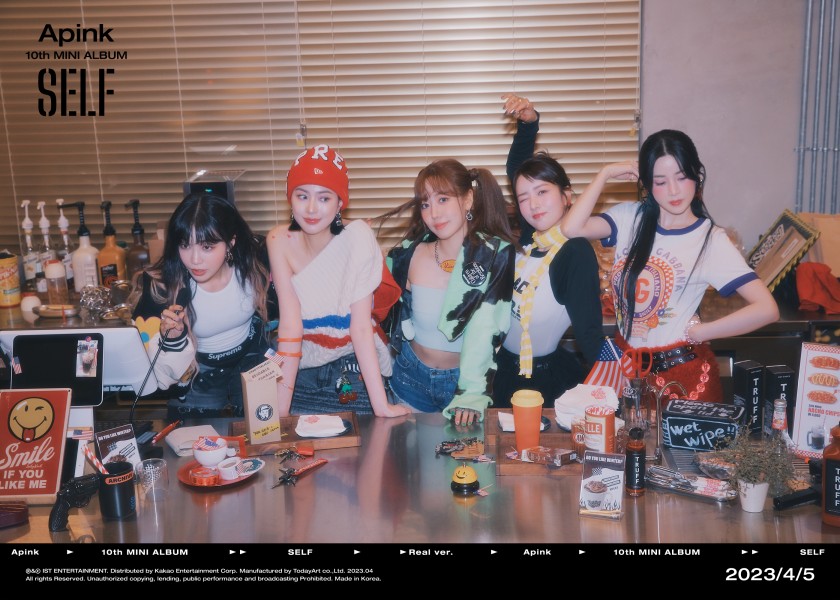 에이핑크 Apink 10th Mini Album SELF Concept Photo Real 단체