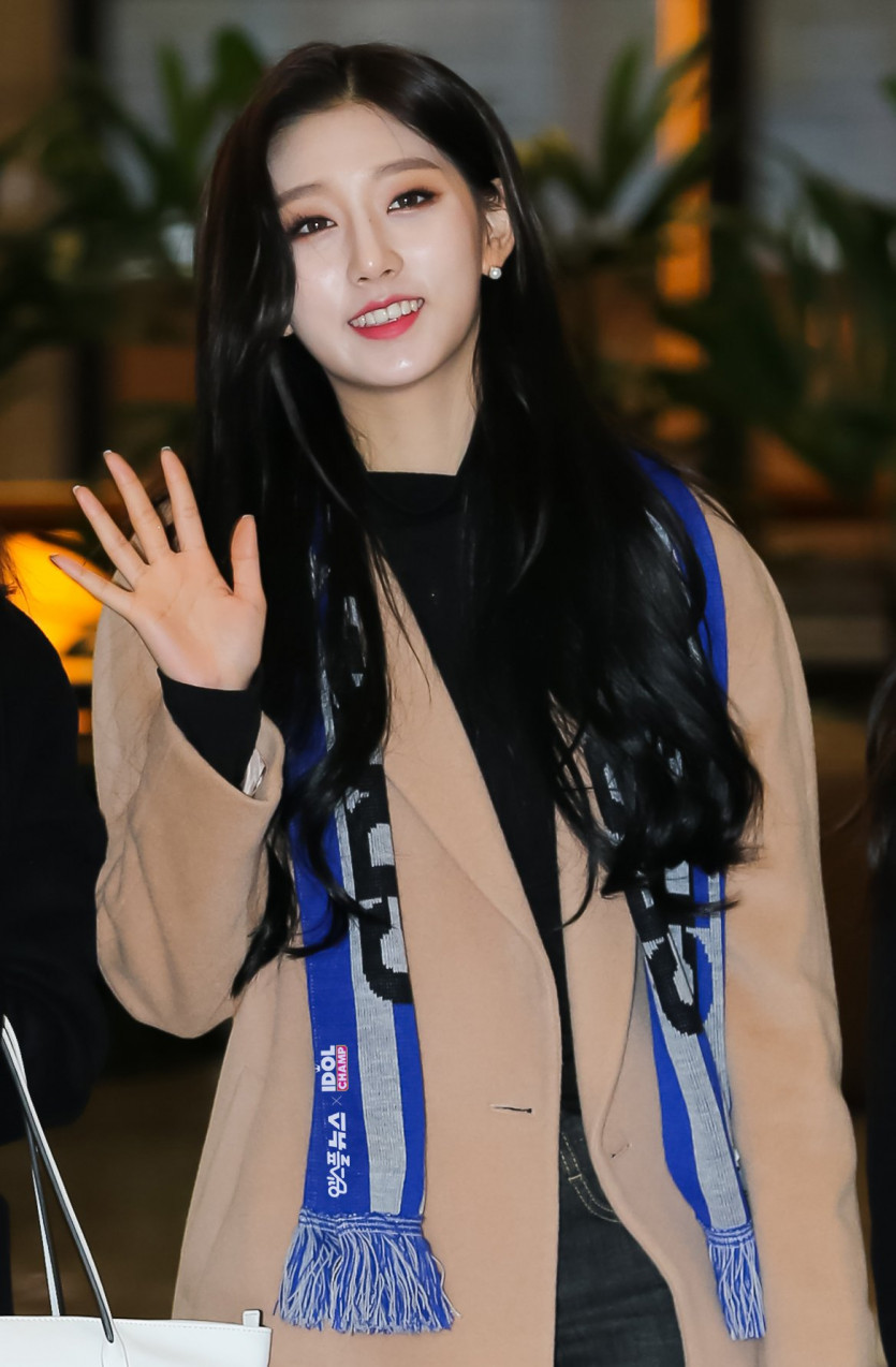    러블리즈 출국 고란 정예인 기사사진