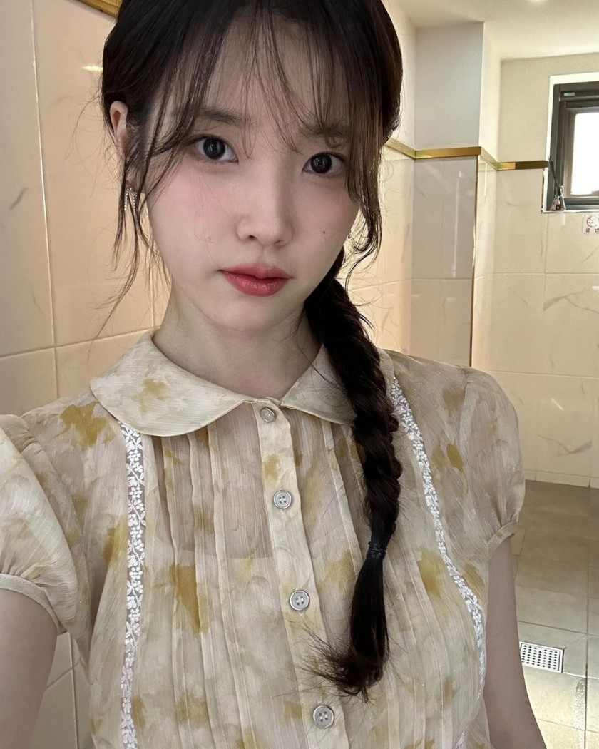 아이유 셀카 인스타그램