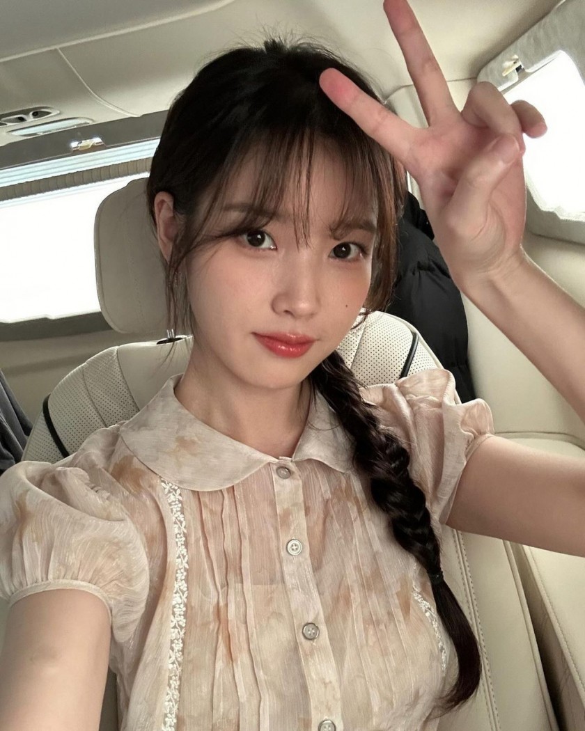 아이유 셀카 인스타그램