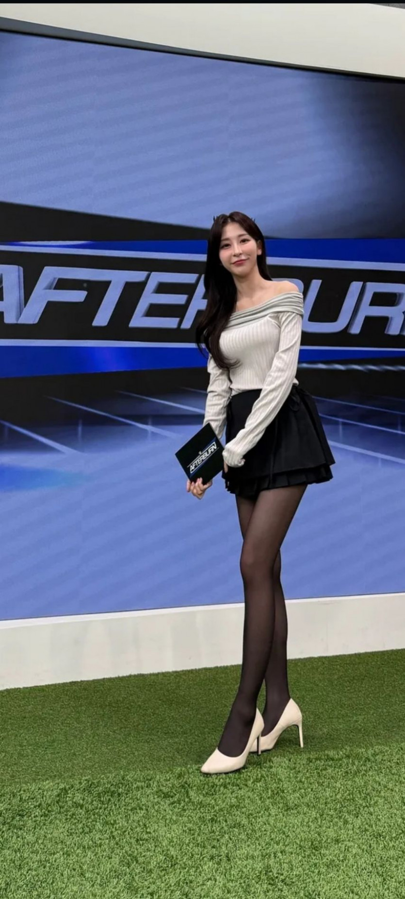    김민지 아나운서 검스