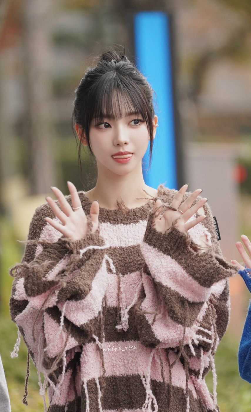 거적때기 미모로 커버하는 에스파 카리나