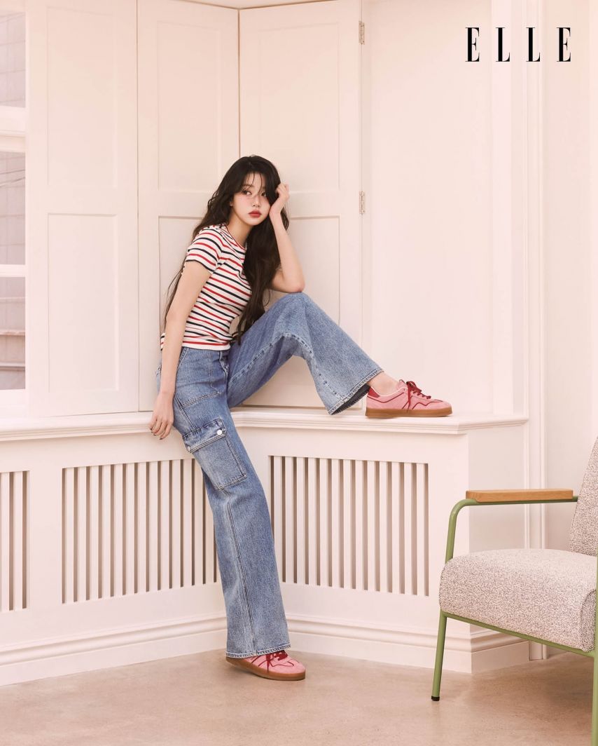 아이브 장원영 ELLE 타미진스
