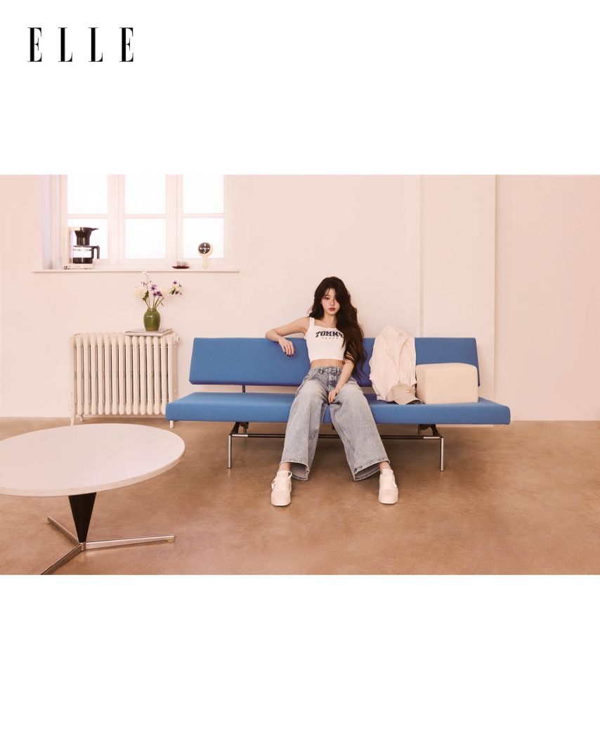 아이브 장원영 ELLE 타미진스