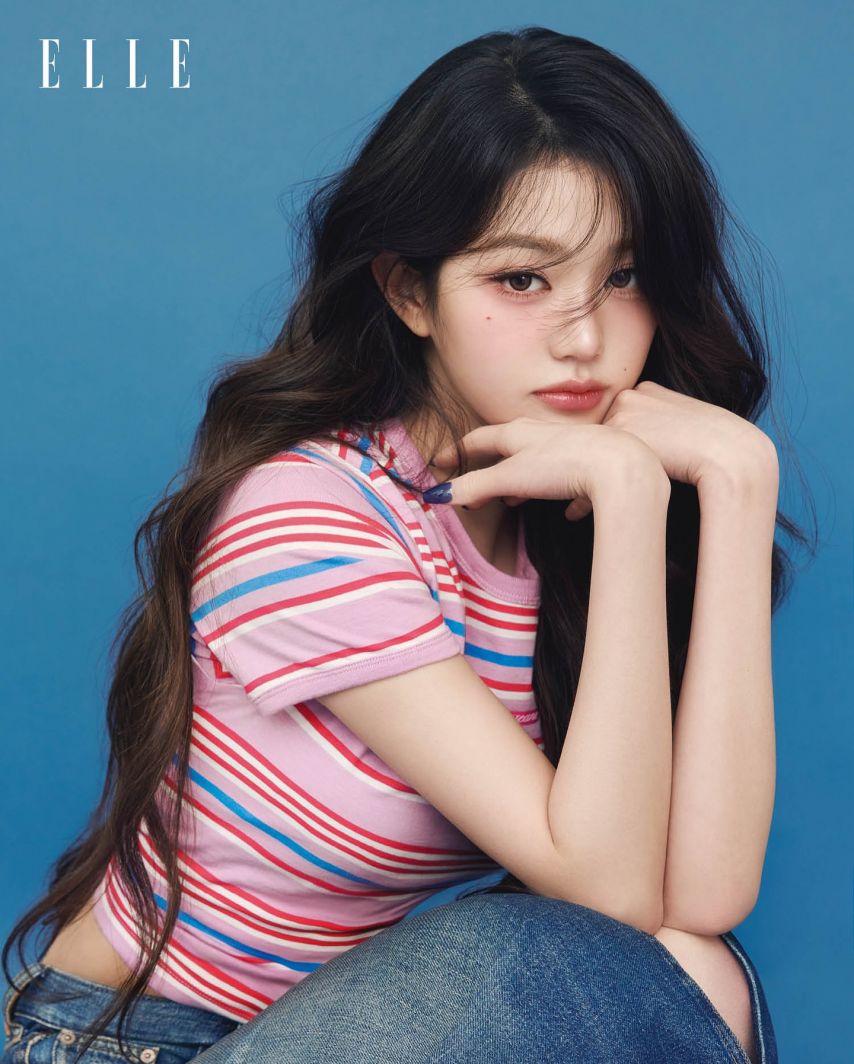 아이브 장원영 ELLE 타미진스