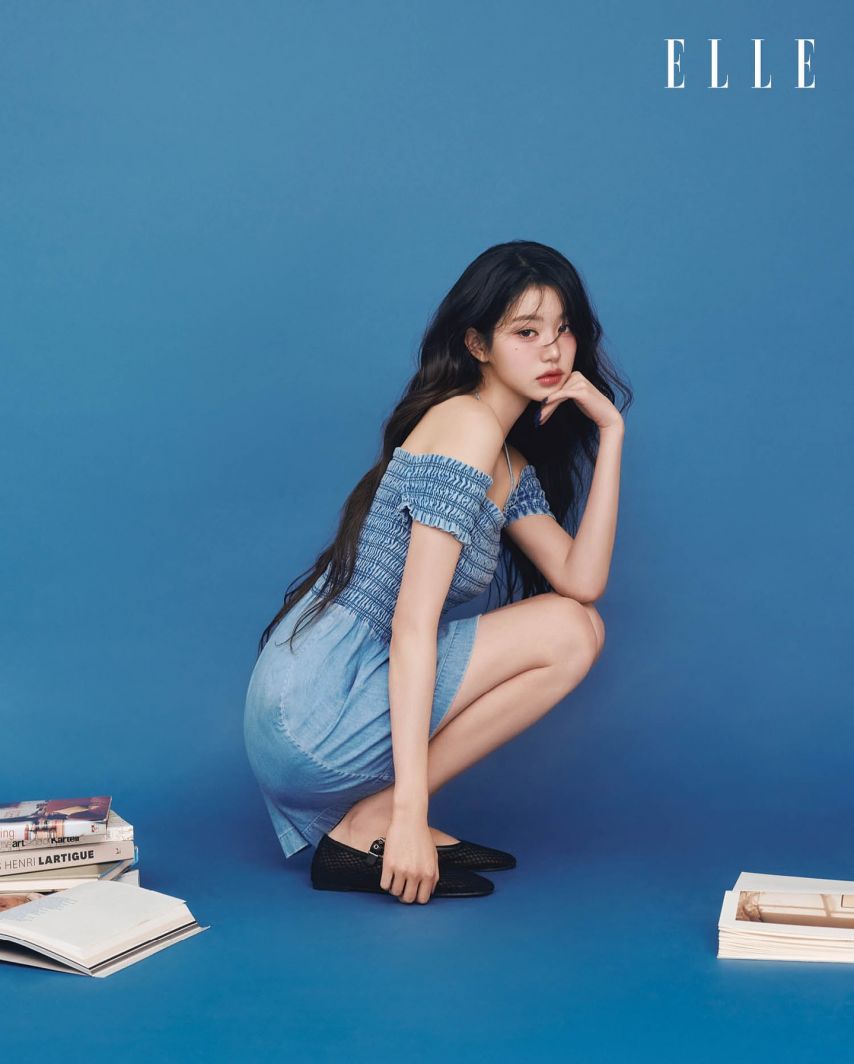 아이브 장원영 ELLE 타미진스