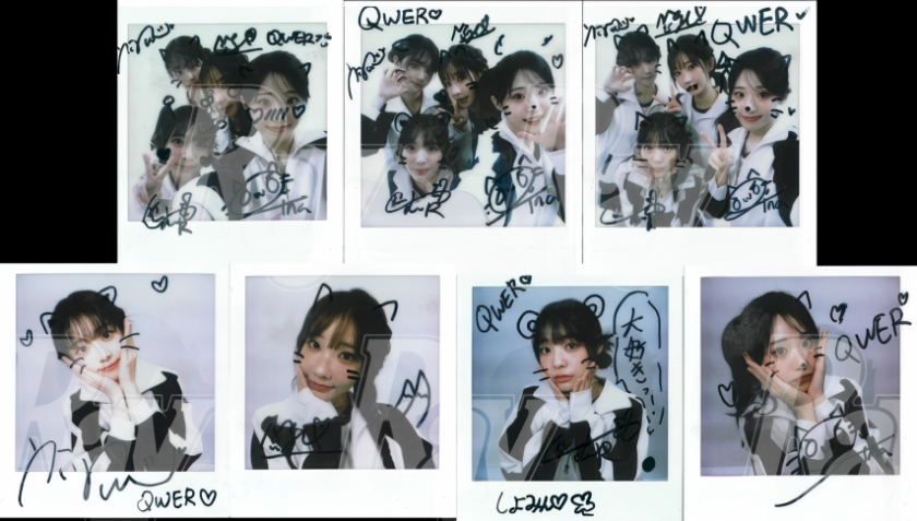 250513 Ray magazine original photo QWER 쵸단