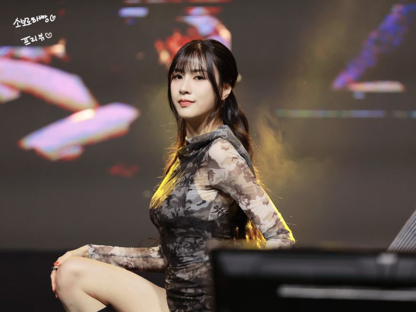 에이핑크 오하영 무대앞 팬서비스