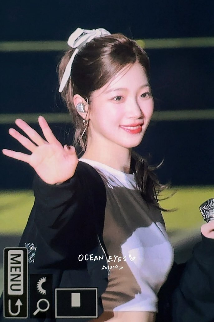 오사카콘 포니테일 머리 르세라핌 카즈하