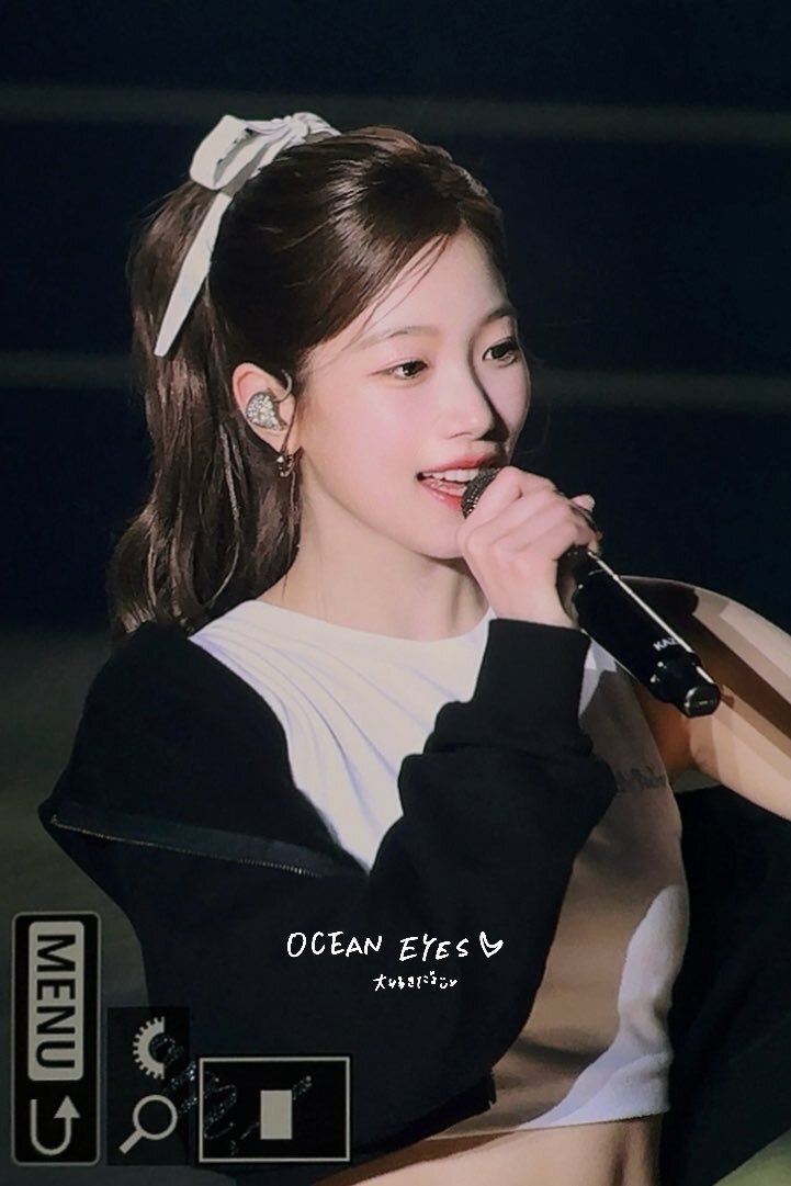 오사카콘 포니테일 머리 르세라핌 카즈하