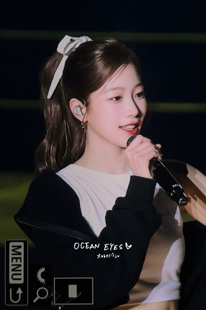 오사카콘 포니테일 머리 르세라핌 카즈하